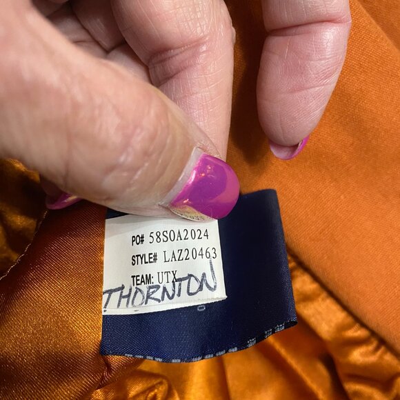 VINTAGE Commemorative UT Championship Jacket by GIII Sports by Carl Banks - Picture 11 of 11